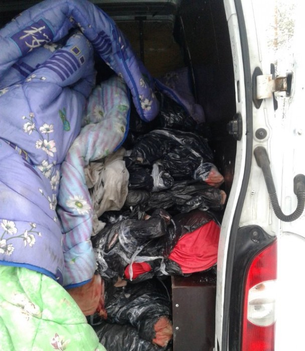 Брестские пограничники задержали микроавтобус из Украины с тремя тоннами мяса